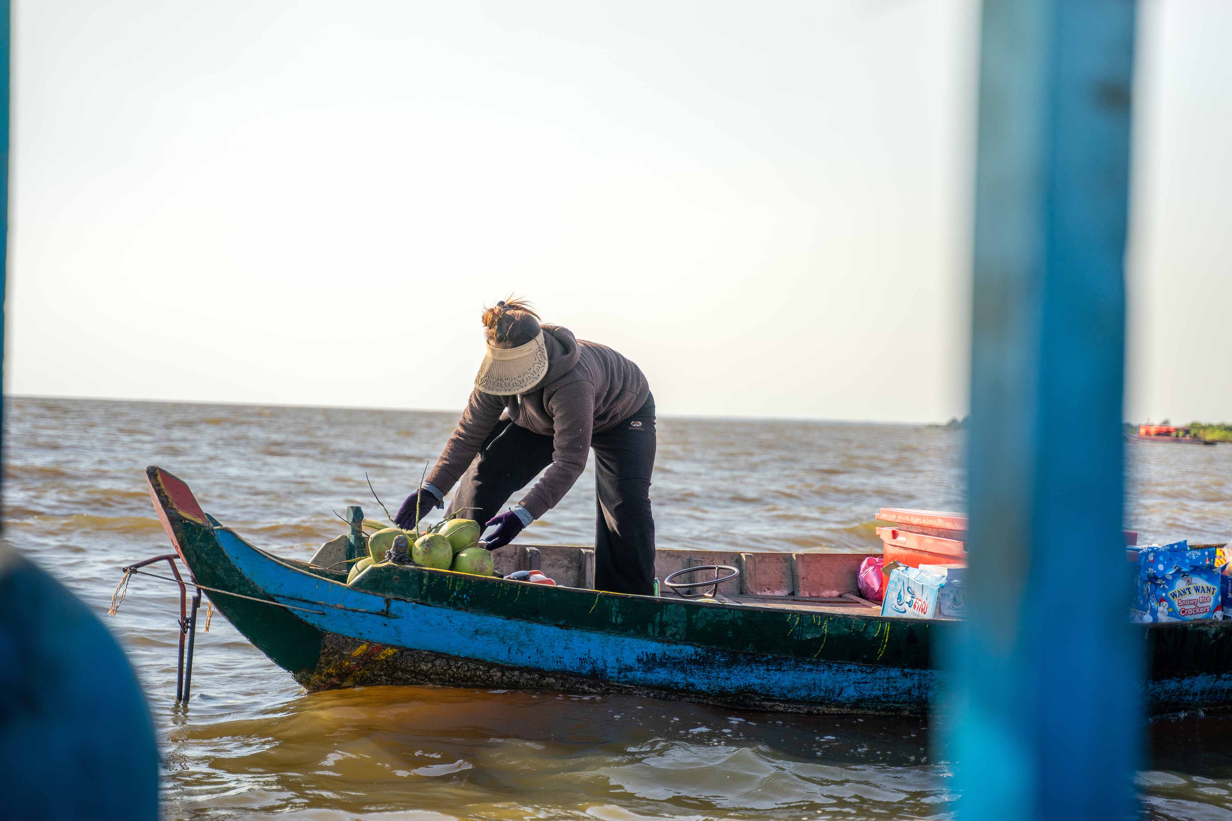 Kampong Phluk floating village, Cambodia